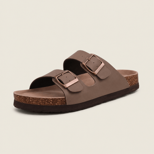 Summer Cork Sandals by Cozy Walk