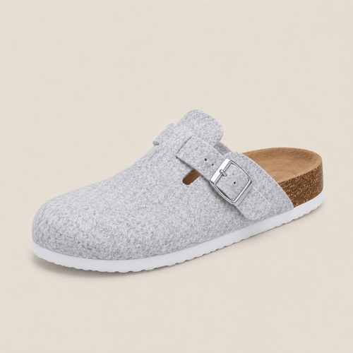 Premium Felt Clog by Cozy Walk
